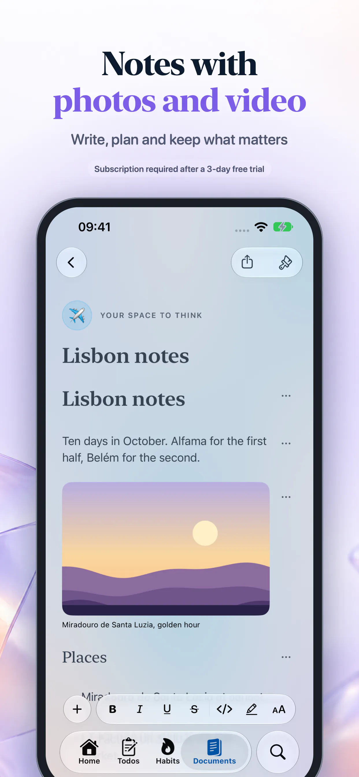 Kiji - Tasks, Notes & habits gallery image