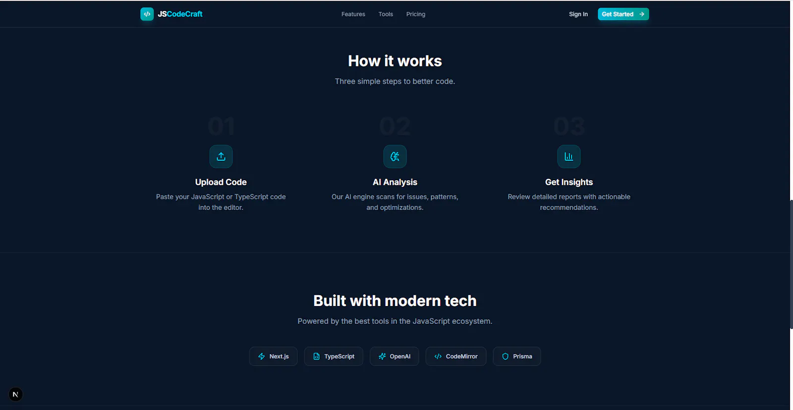 JSCodeCraft screenshot 3