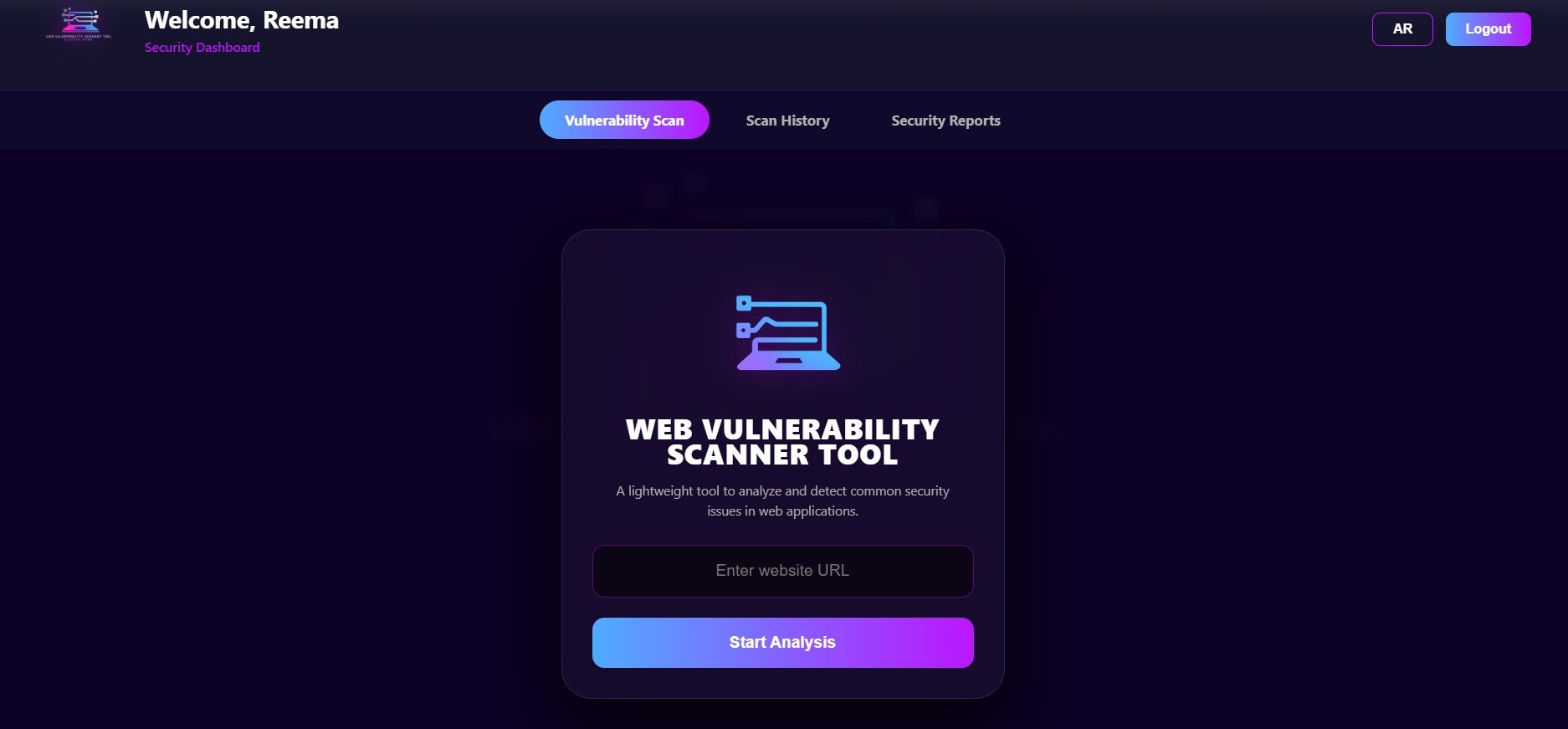 Web Vulnerability Scanner