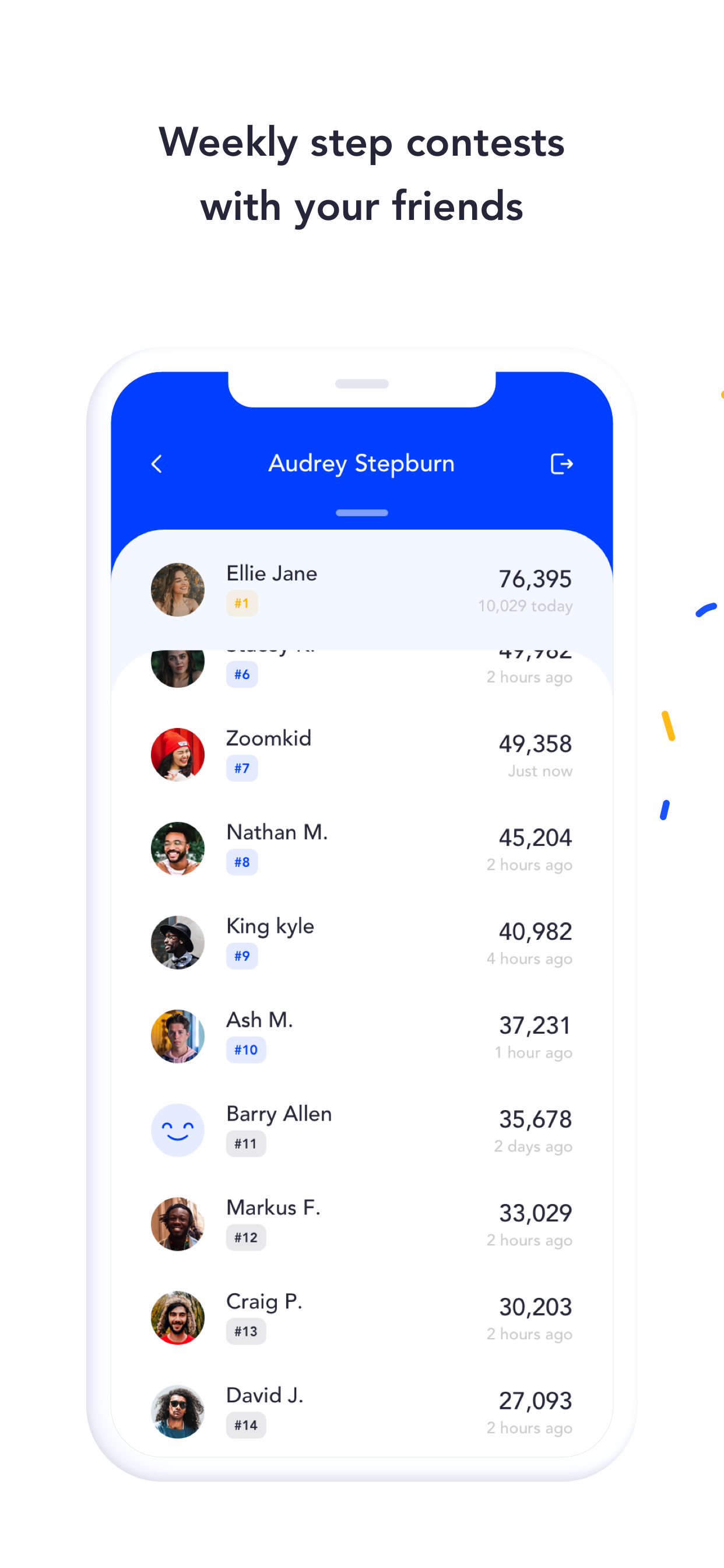 Outrun - weekly step contest gallery image