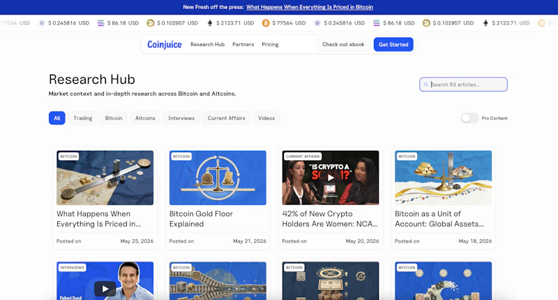 Coinjuice screenshot 2