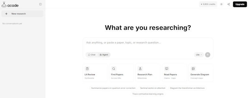 Acade screenshot 1