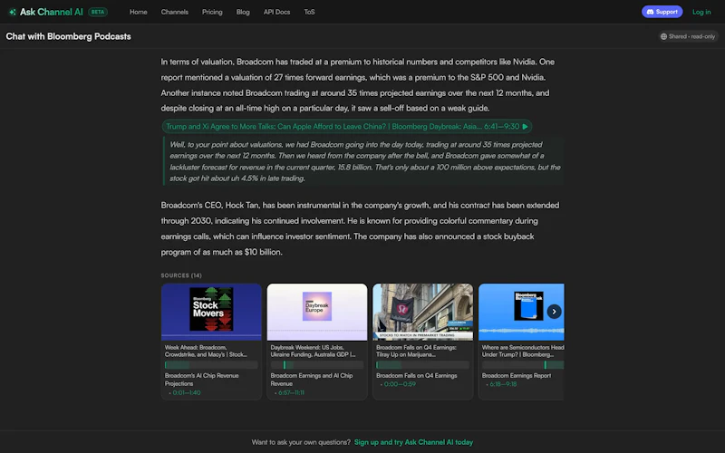 Introducing Ask Channel AI screenshot 5