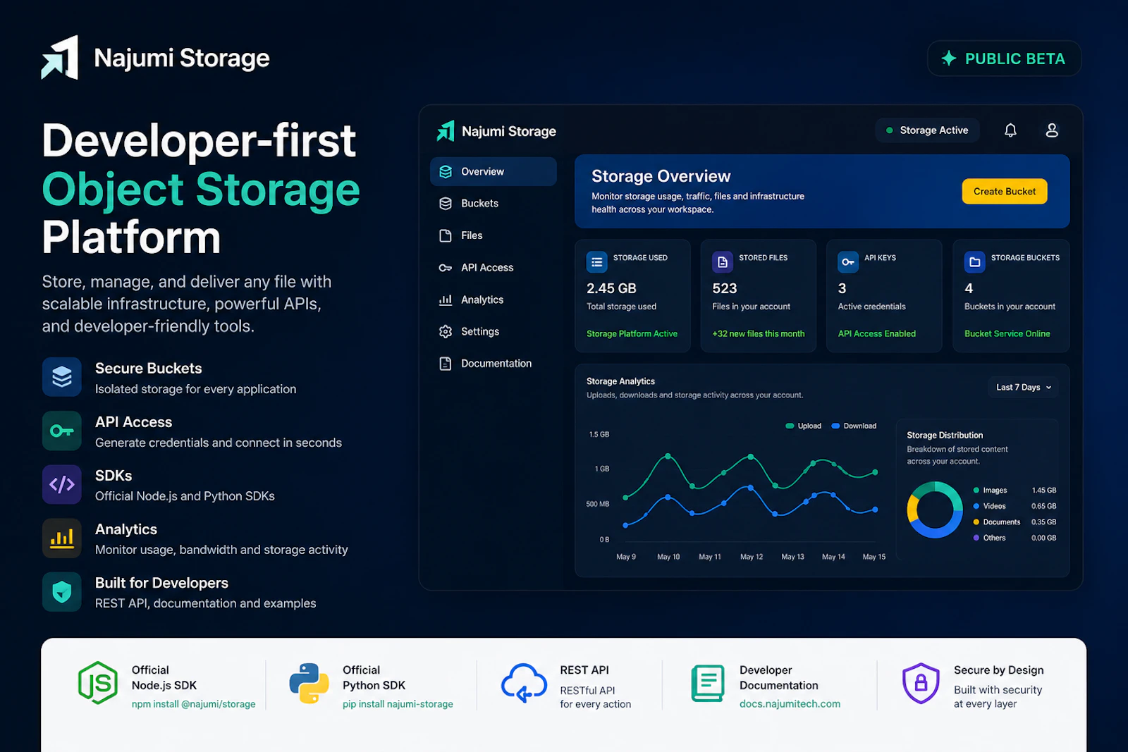 Najumi Storage screenshot 1
