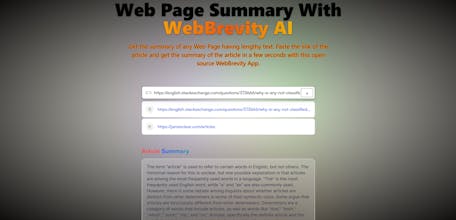 WebBrevity.AI gallery image