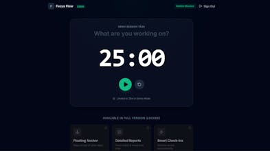 Focus Flow gallery image