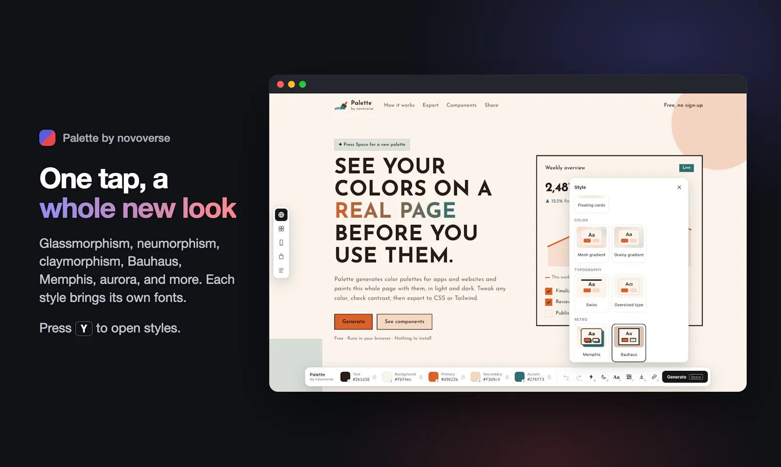 Palette by novoverse screenshot 2