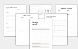 Planner Templates for a Organized Life media 1