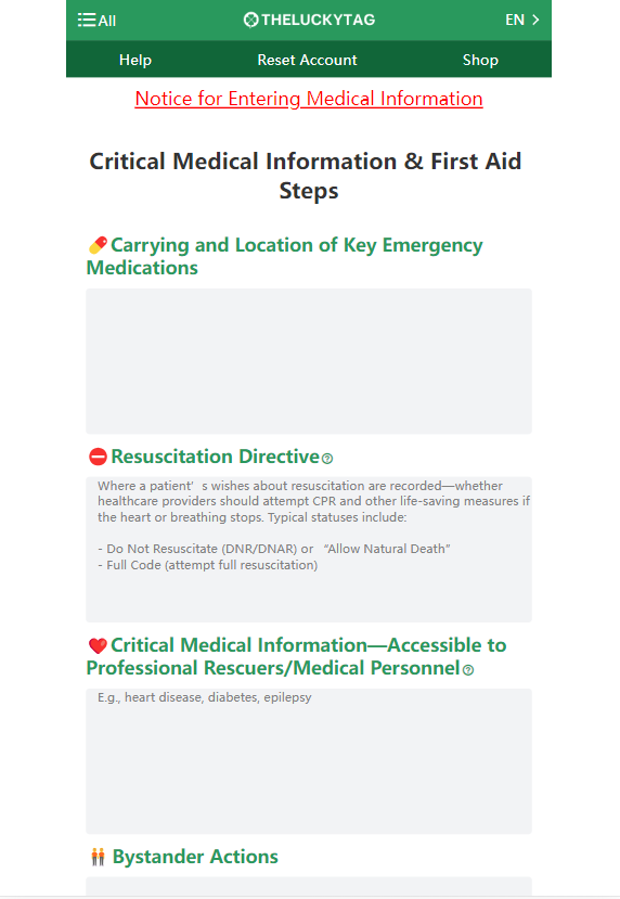 QR Medical ID Bracelet Program gallery image