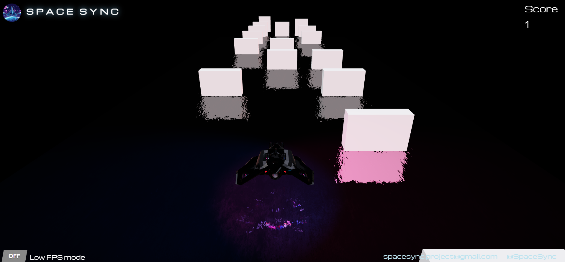 SPACESYNC - 3D spaceship game with weekly prizes for the top players. media 2