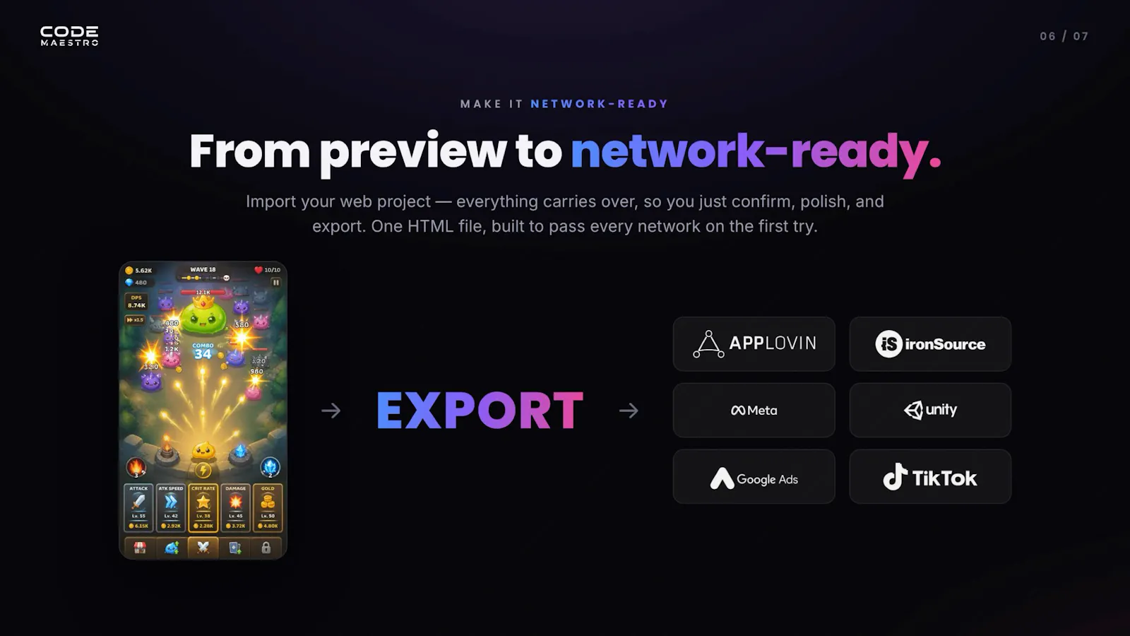 Code Maestro - Playable Ads Creator screenshot 7