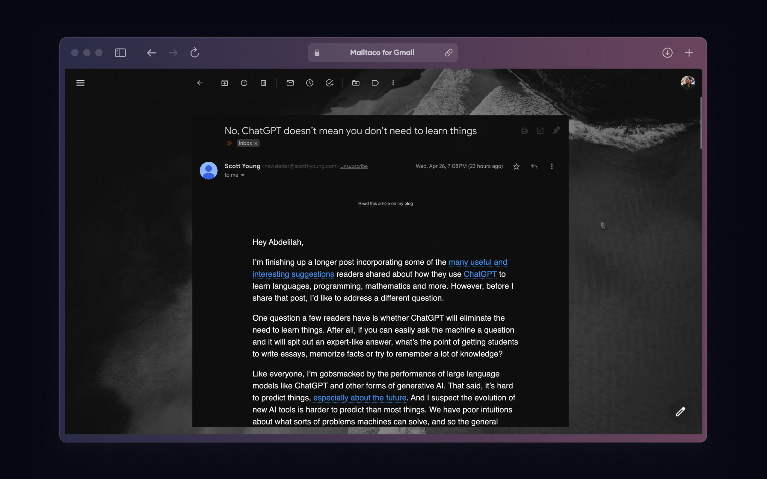 Mailtaco for Gmail media 5
