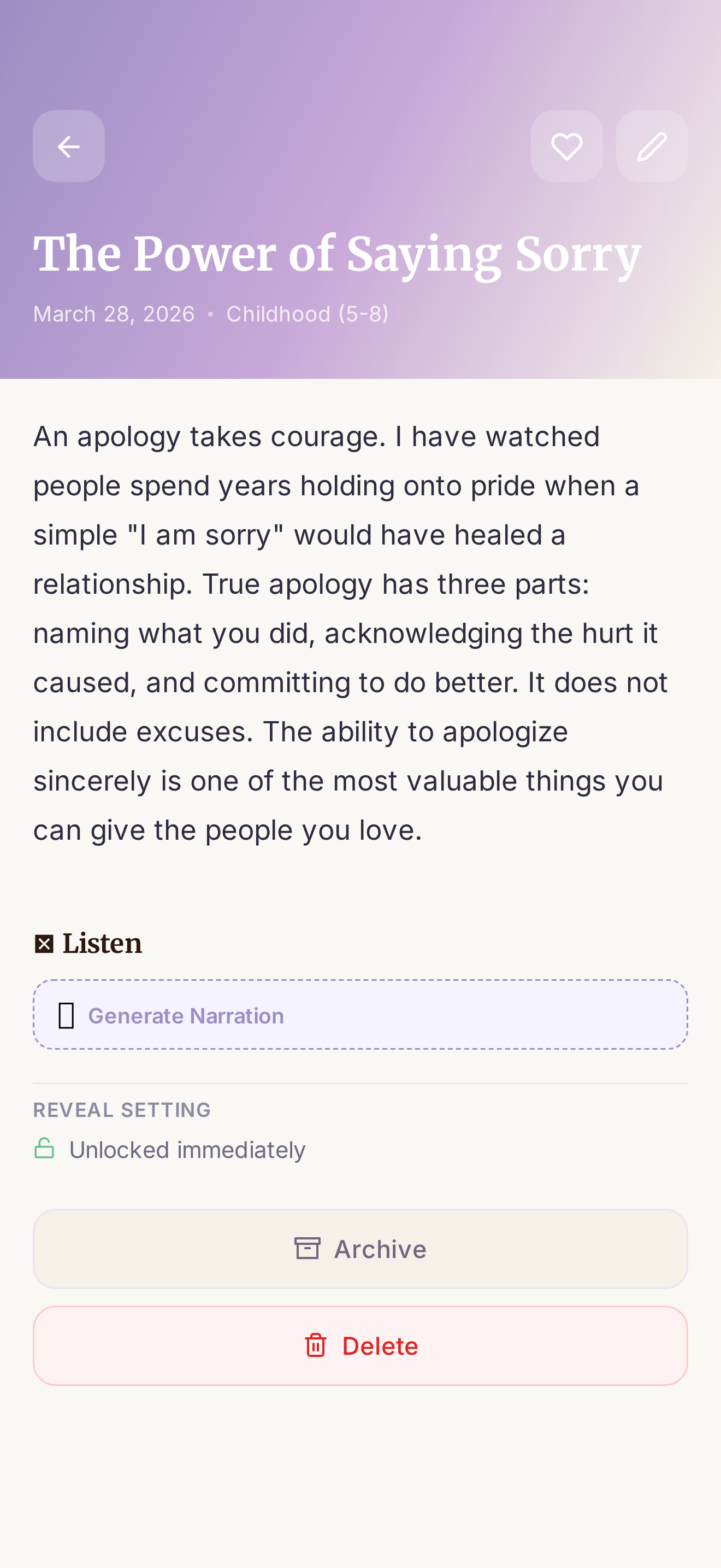 Life Lessons — Family Wisdom gallery image