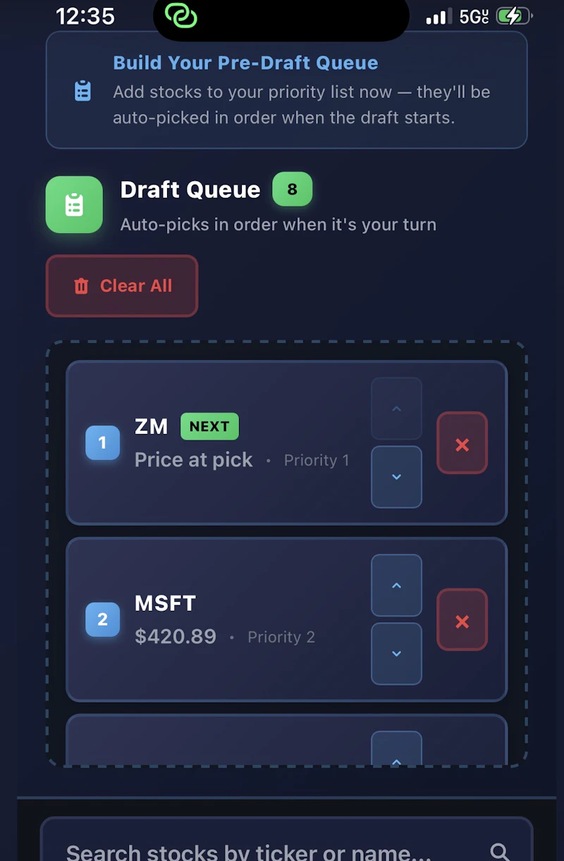 Fantasy Stock League screenshot 3