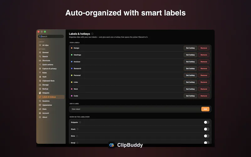 ClipBuddy screenshot 4