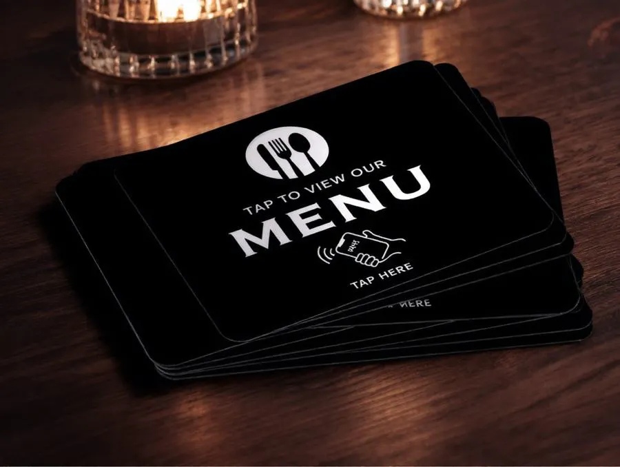 TapToMenu NFC Menu Card gallery image