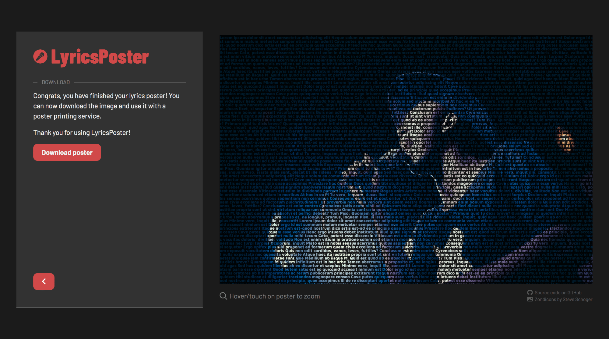 LyricsPoster gallery image