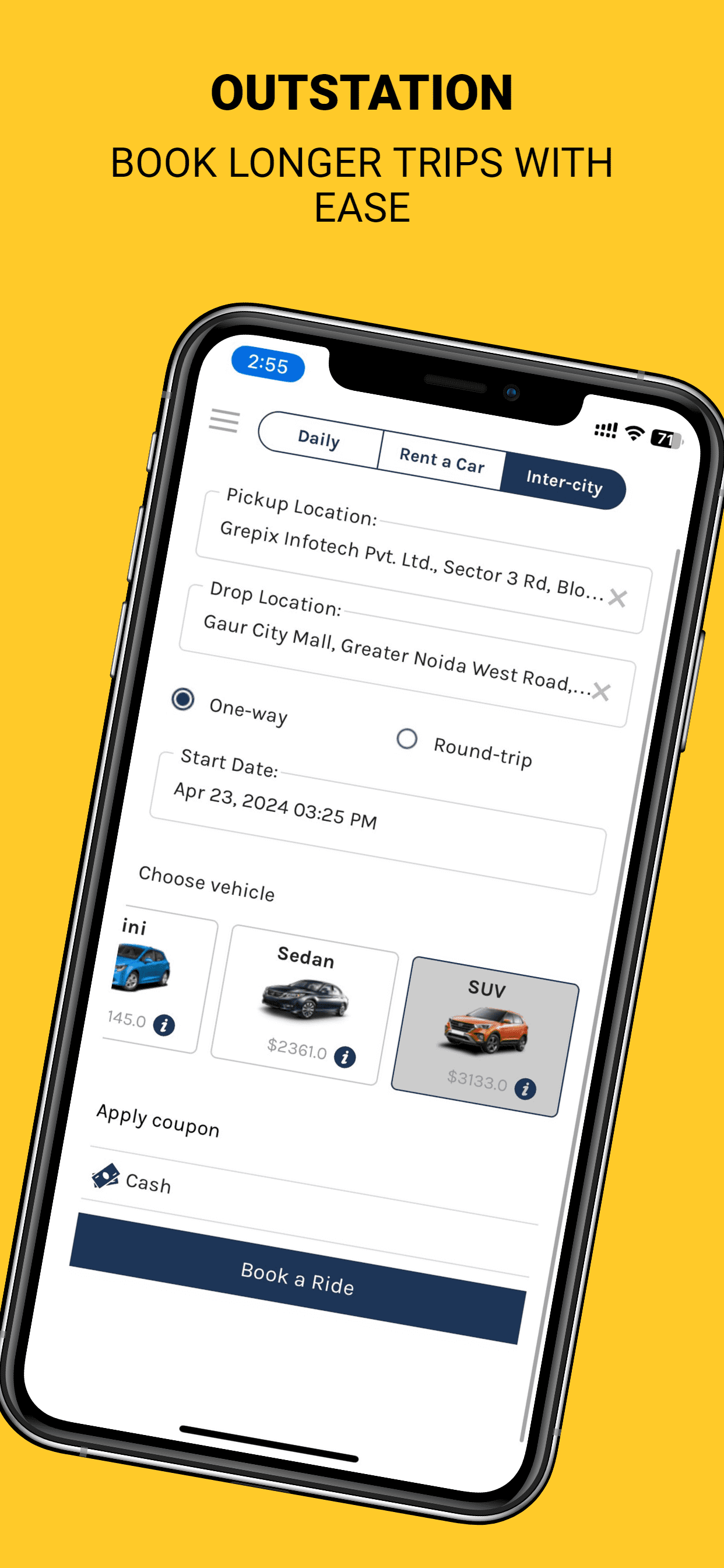 HireMe Uber Clone Taxi App gallery image