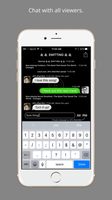 Emitting gallery image