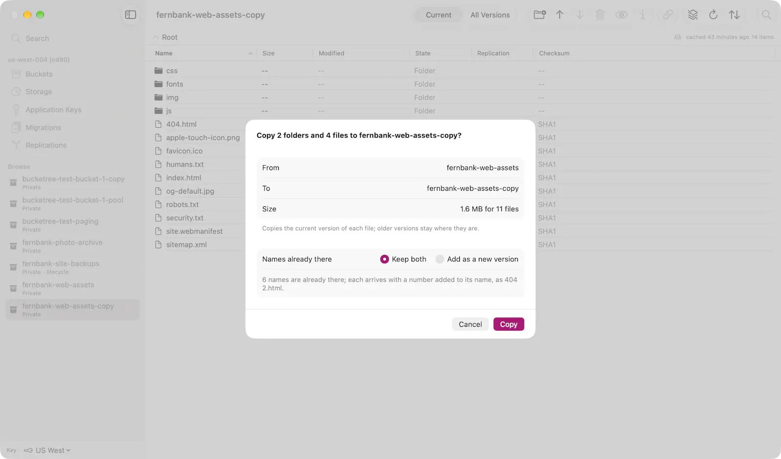 Bucketree screenshot 3