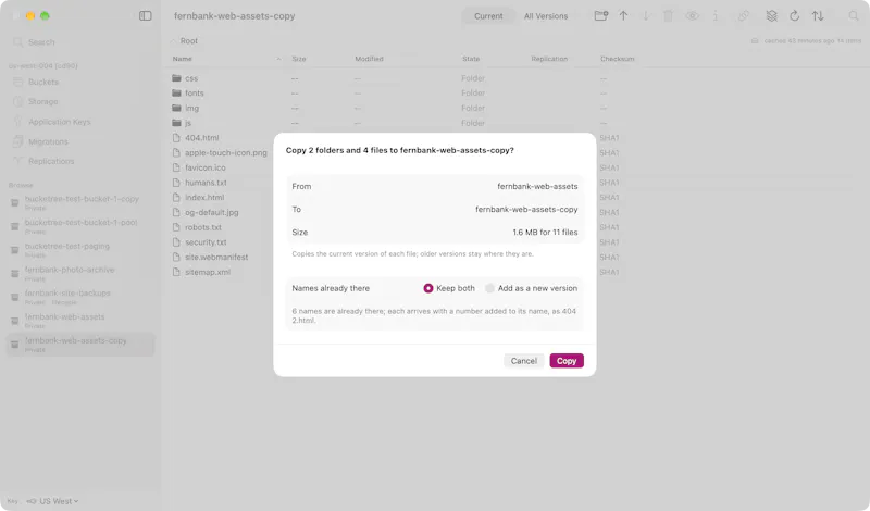Bucketree screenshot 3