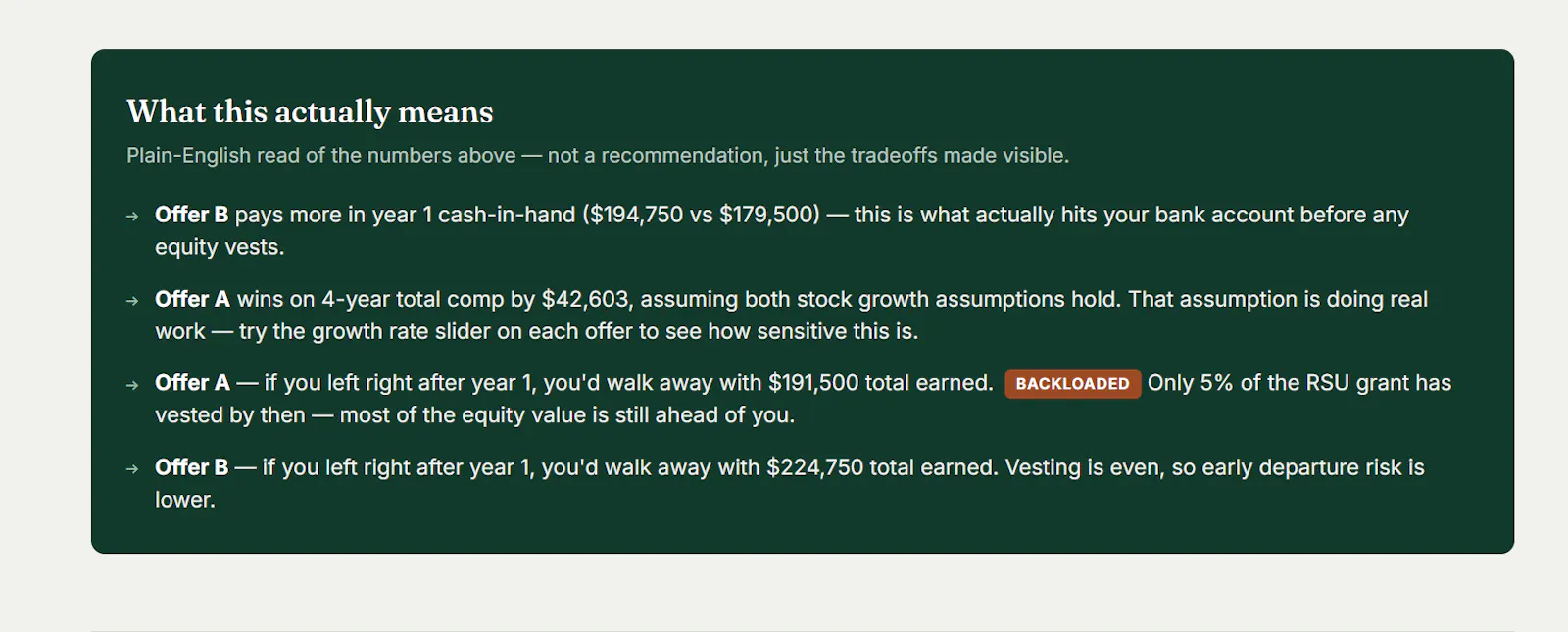 Climb — Offer Comparison screenshot 3