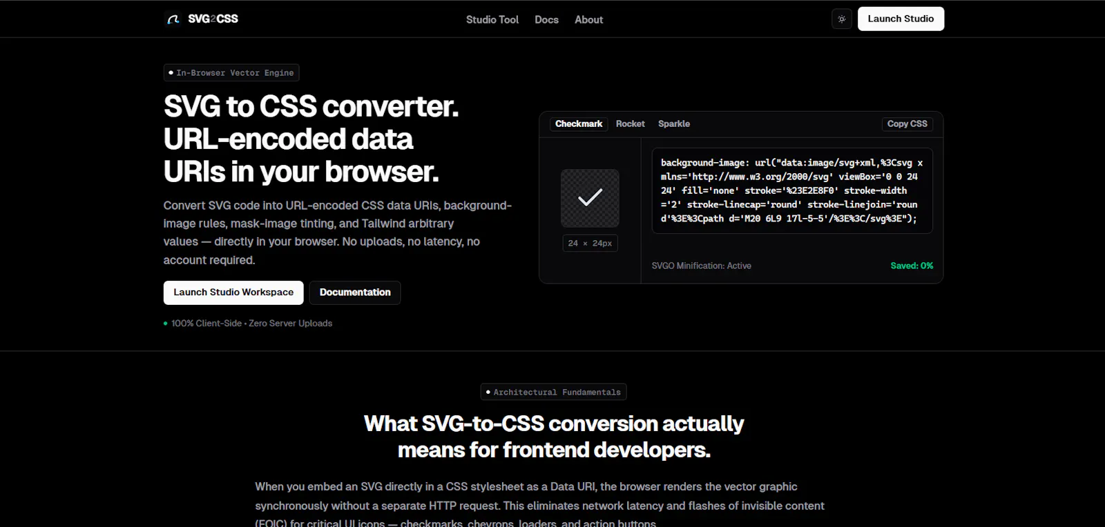 SVG2CSS screenshot 1