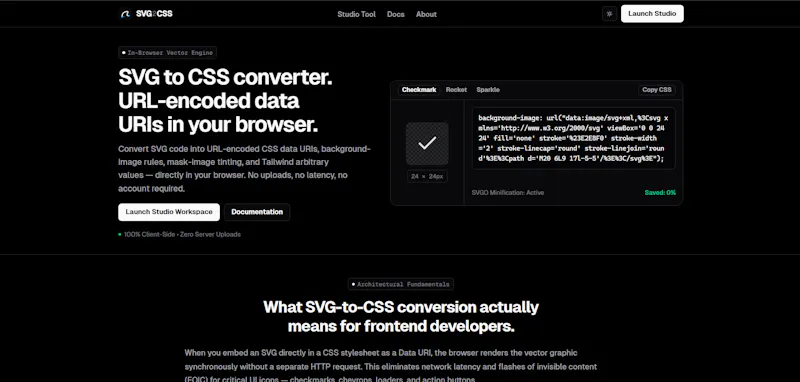 SVG2CSS screenshot 1