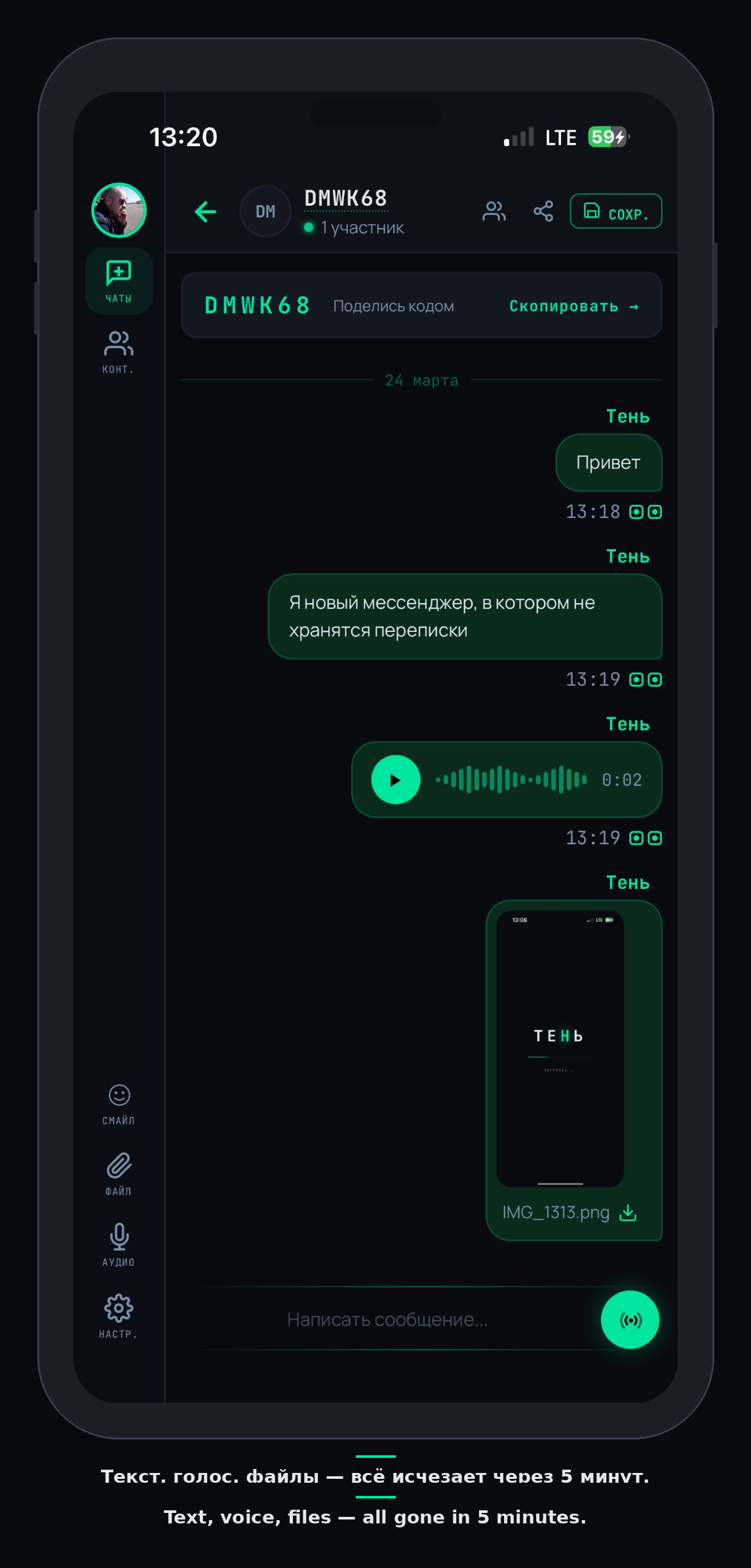 ТЕНЬ (SHADOW) gallery image