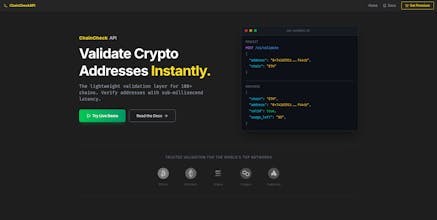 ChainCheck API gallery image