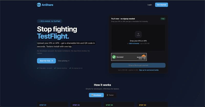 AnShare.link screenshot 1