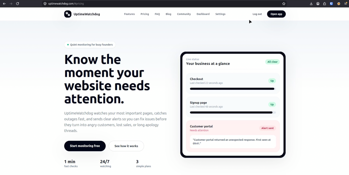 UptimeWatchdog gallery image