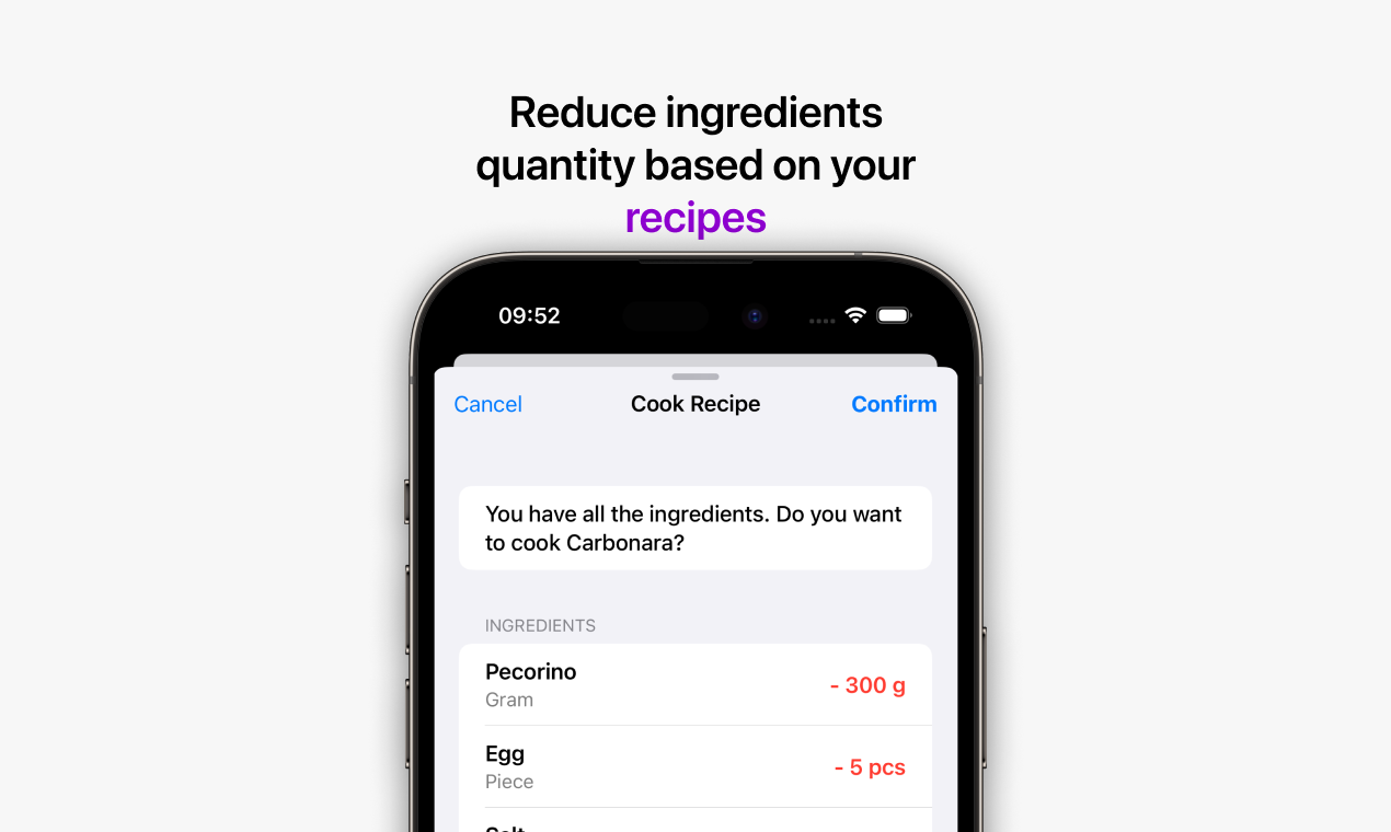 Foo - Su asistente de comida y receta - Evite el desperdicio de alimentos cocinando comidas basadas en sus ingredientes media 4