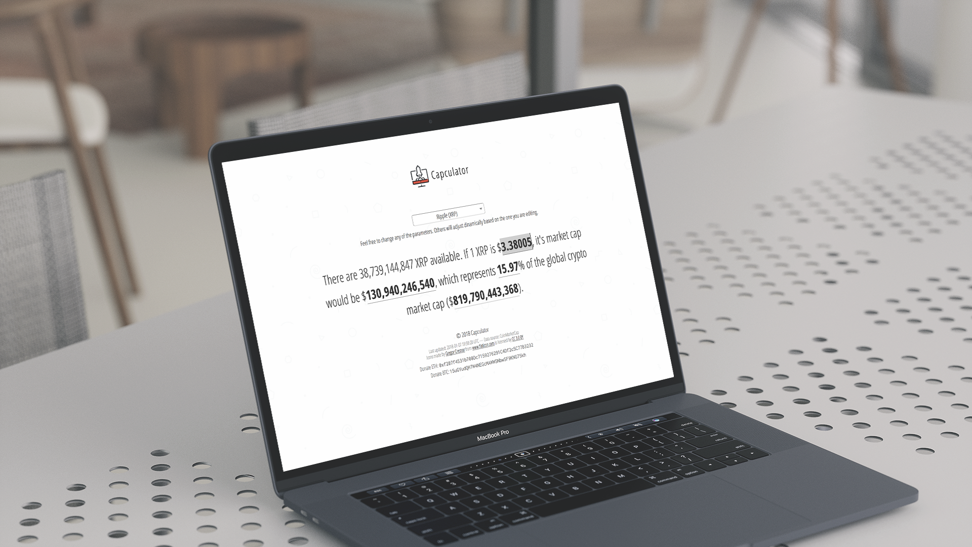 Capculator gallery image