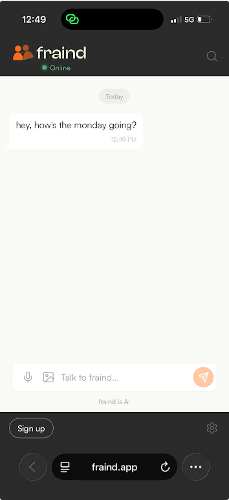 fraind screenshot 2