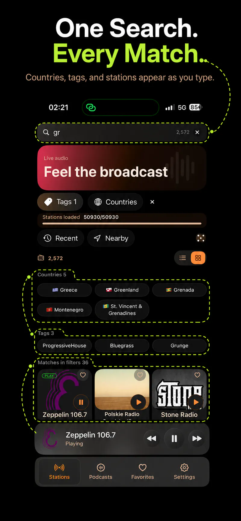 Radiogram - Radio & Podcasts screenshot 14