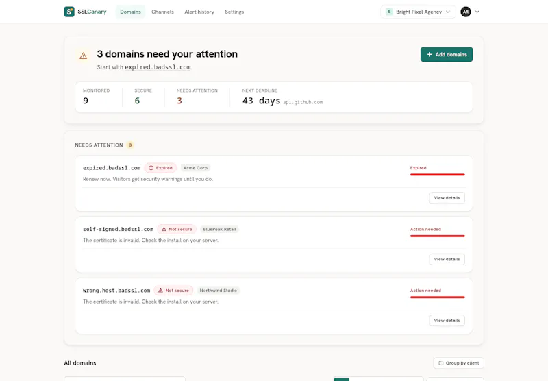 SSLCanary screenshot 8