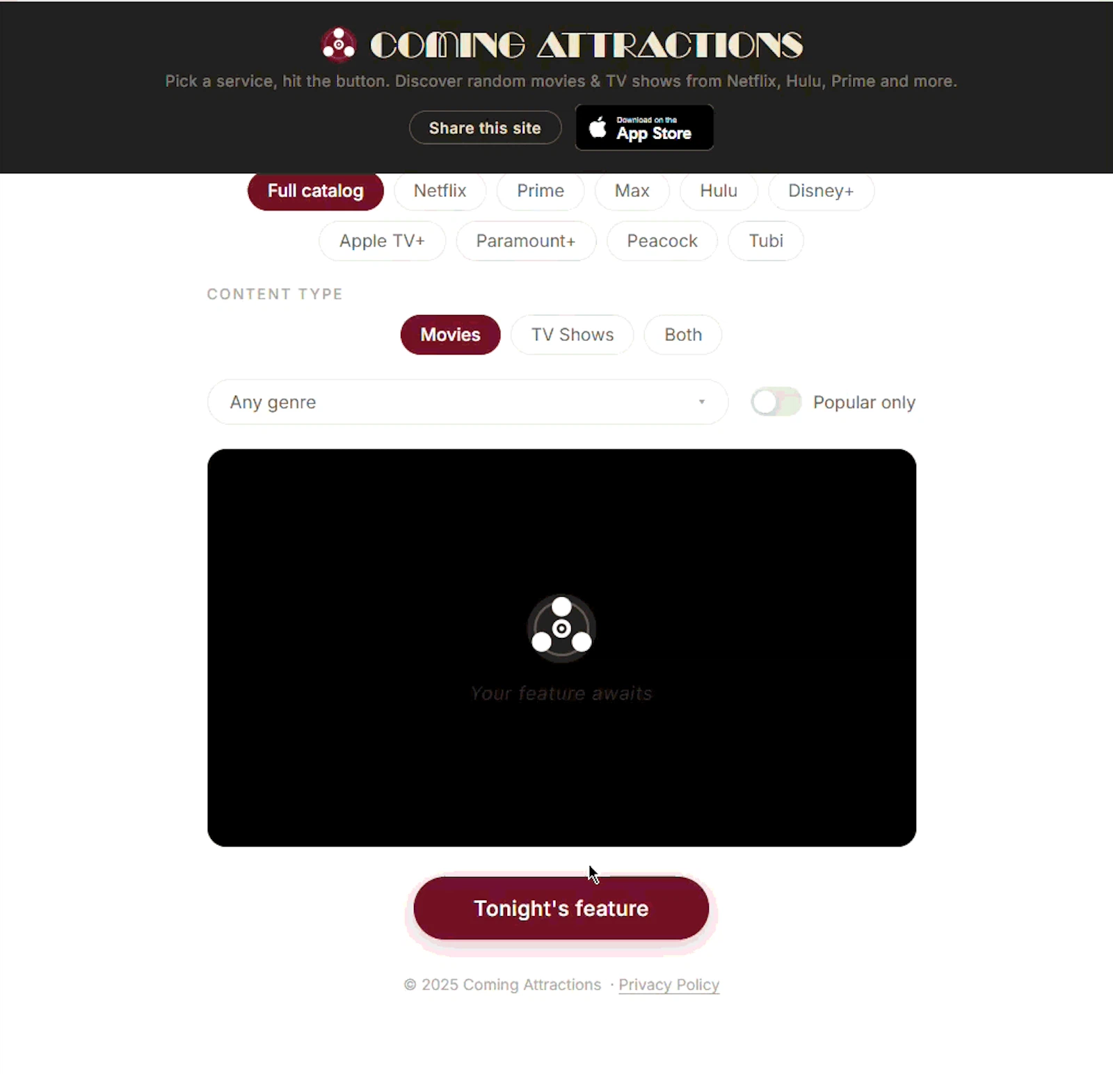Coming Attractions screenshot 2