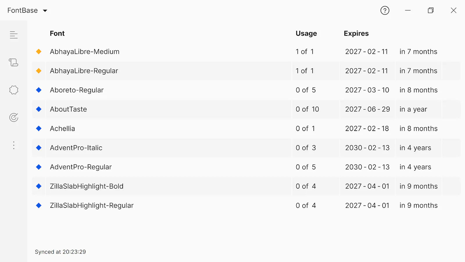 Font licensing made easy by FontBase screenshot 6