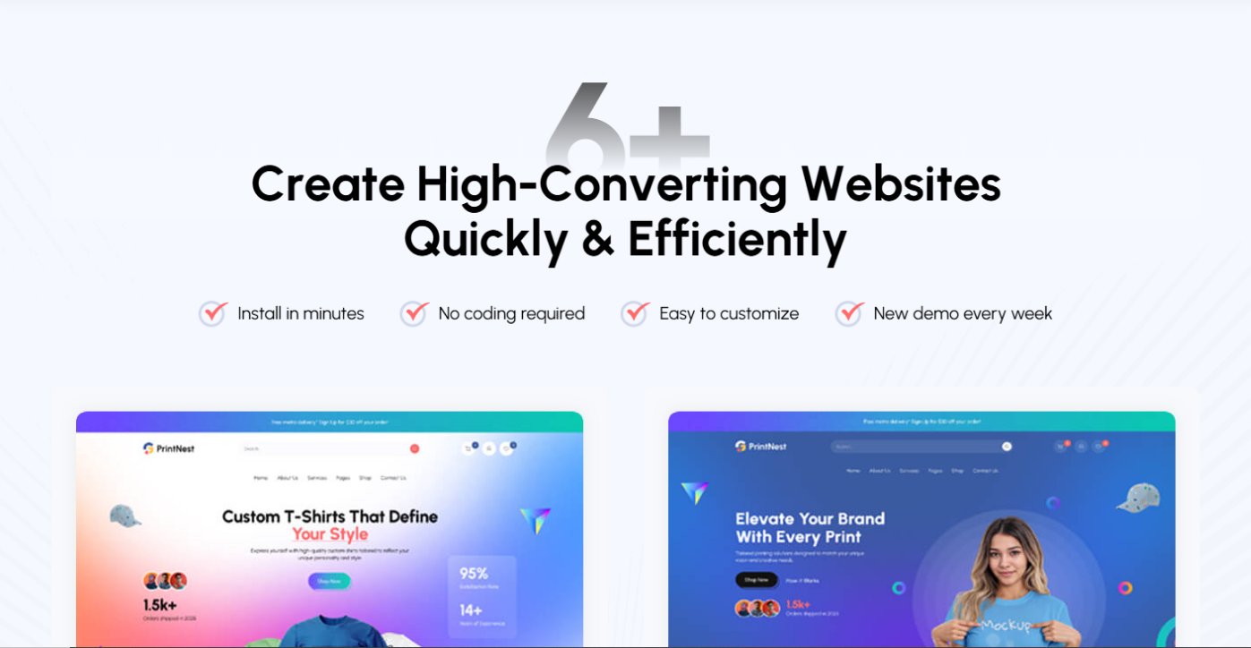Printing Company & WooCommerce WP Theme gallery image