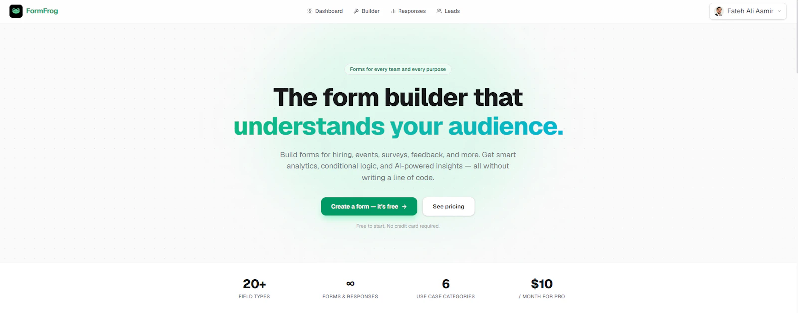 Form Frog screenshot 4