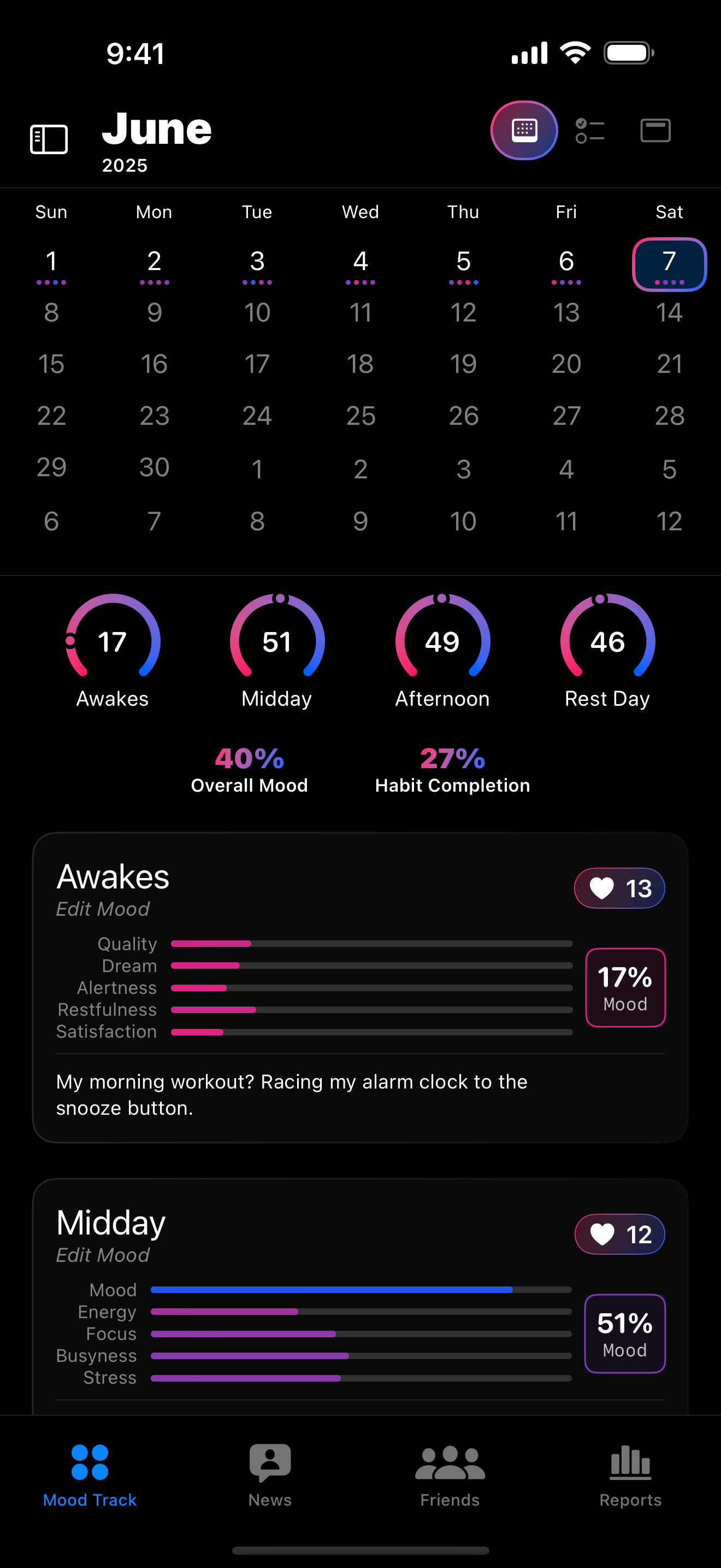 Mobit: Mood & Habit Tracker gallery image