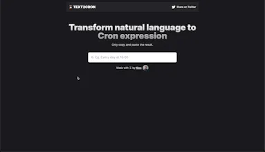 Text2Cron gallery image