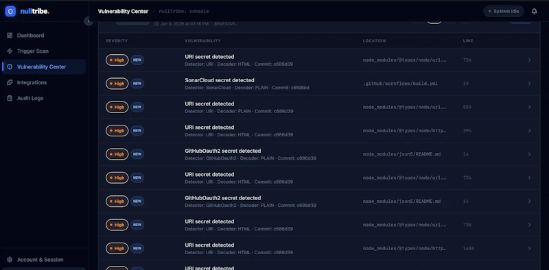 nulltribe. — Security Orchestrator screenshot 3