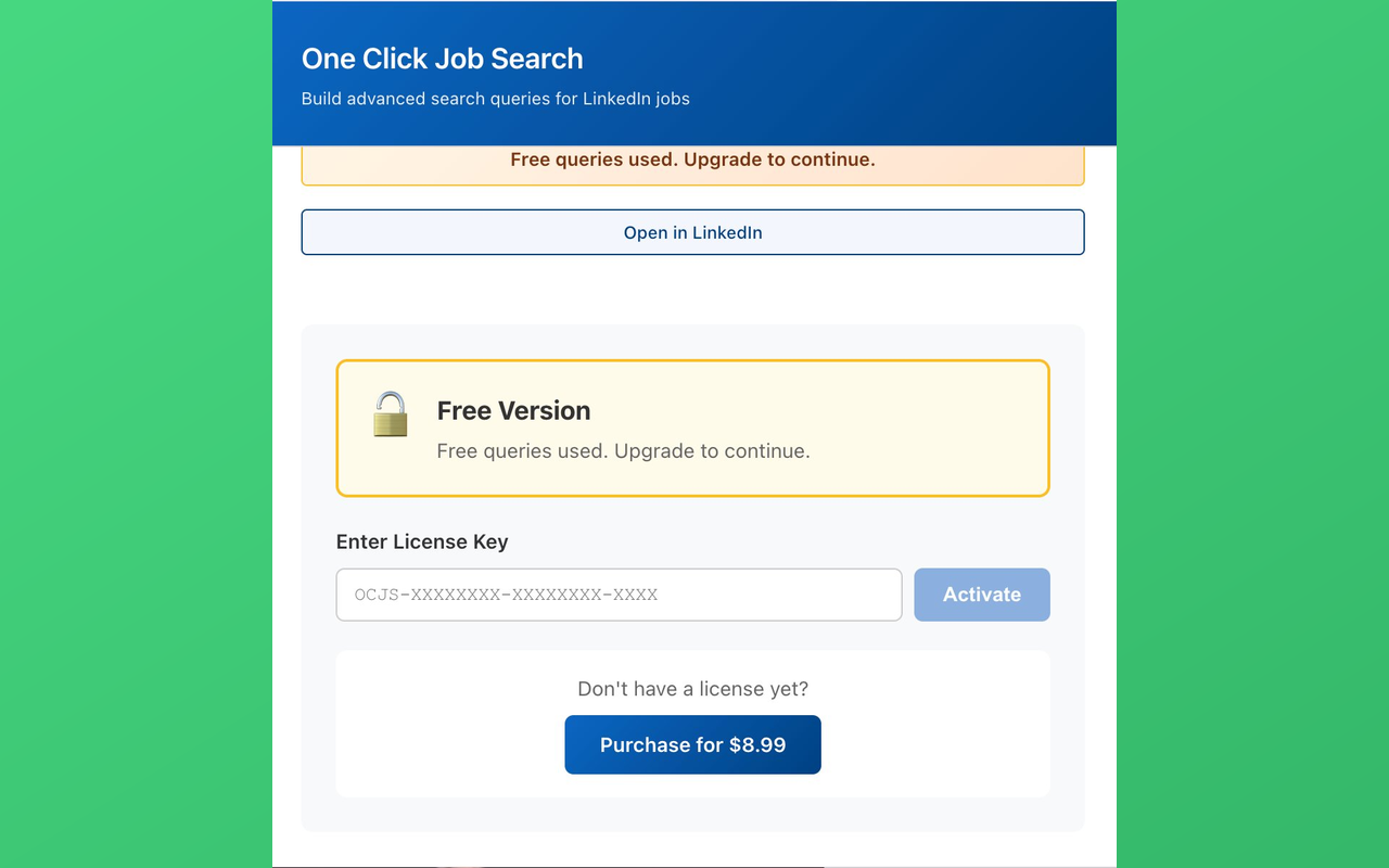 One Click Job Search gallery image