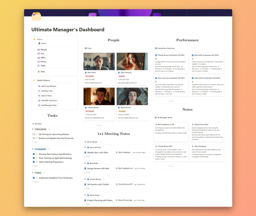 🗃️ Ultimate Manager's Dashboard media 1