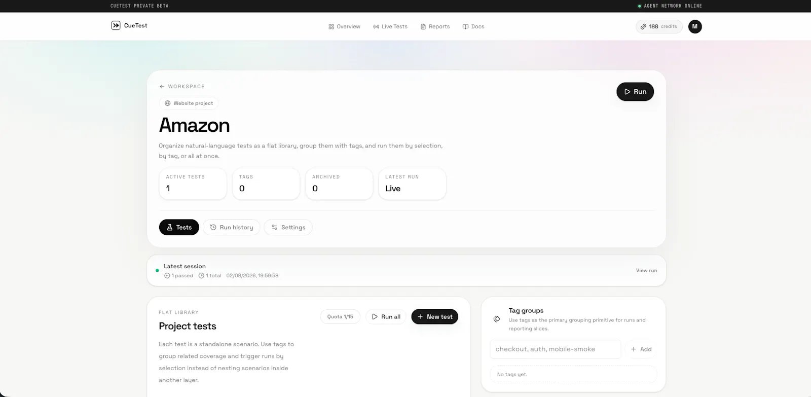 CueTest screenshot 6