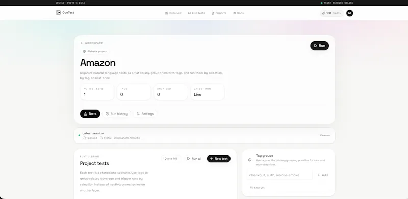 CueTest screenshot 6
