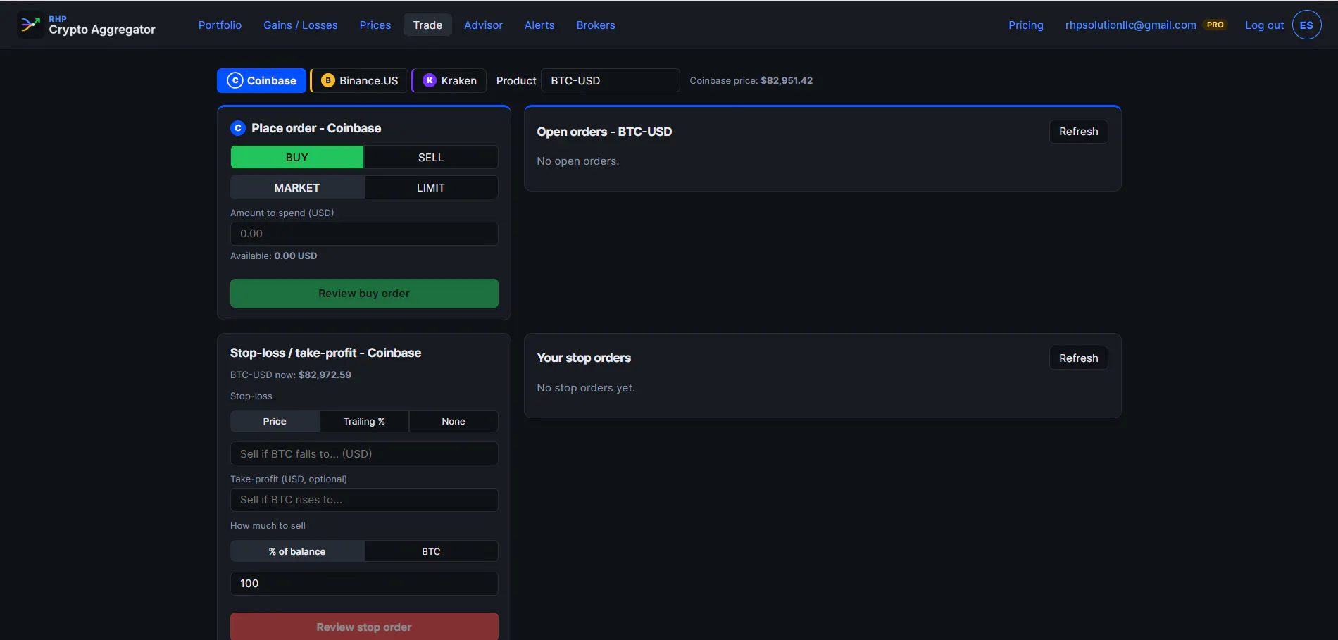 Crypto Aggregator gallery image