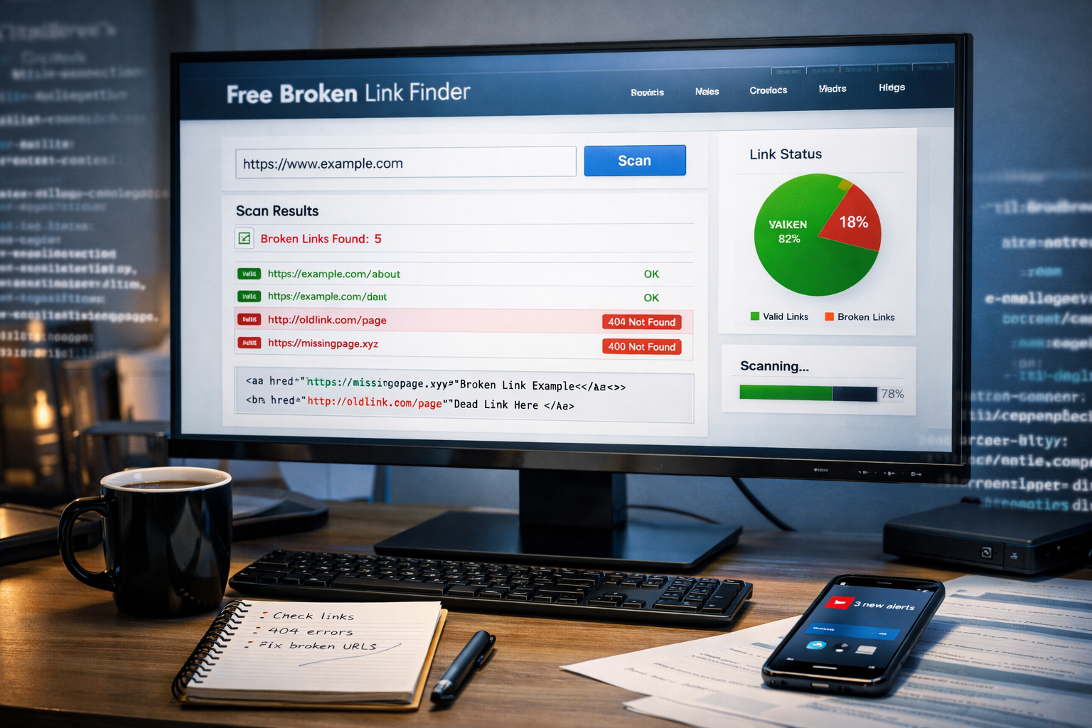 Broken Link Finder